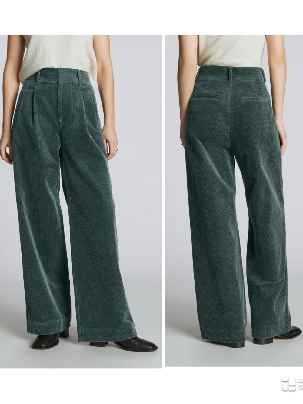 Everlane The Corduroy Way High Drape Pant
